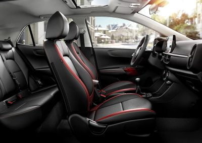 kia picanto gtl my22 interior side